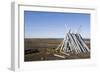 Trappers Hut Protected-null-Framed Photographic Print