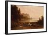 Trappers in Yosemite Mountains, 1899-Thomas Hill-Framed Giclee Print