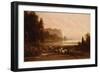 Trappers in Yosemite Mountains, 1899-Thomas Hill-Framed Giclee Print