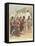 Trappers Trading with Native Americans, New France-Louis Charles Bombled-Framed Stretched Canvas