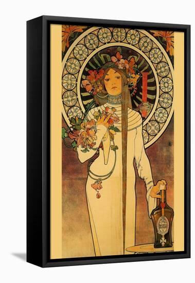 Trappistine Liquors-Alphonse Mucha-Framed Stretched Canvas