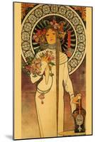 Trappistine Liquors-Alphonse Mucha-Mounted Art Print