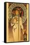 Trappistine Liquors-Alphonse Mucha-Framed Stretched Canvas