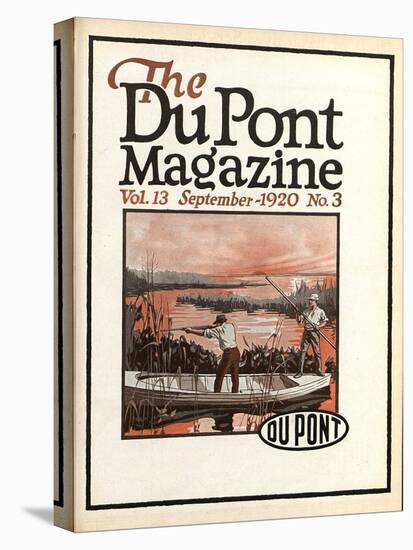 Trapshooting, Front Cover of the 'Dupont Magazine', September 1920-American School-Stretched Canvas