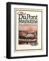 Trapshooting, Front Cover of the 'Dupont Magazine', September 1920-American School-Framed Giclee Print