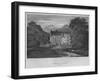 'Traquair Castle, Peebleshire', 1814-John Greig-Framed Giclee Print