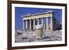 Trash Can in Front of the Parthenon-Paul Souders-Framed Photographic Print