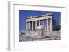 Trash Can in Front of the Parthenon-Paul Souders-Framed Photographic Print