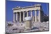 Trash Can in Front of the Parthenon-Paul Souders-Mounted Photographic Print