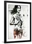 Trash I-Alex Cherry-Framed Premium Giclee Print