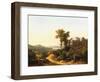 Trasimeno: a View of Lake Trasimeno, Italy, 1874-Guido Agostini-Framed Giclee Print