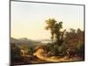 Trasimeno: a View of Lake Trasimeno, Italy, 1874-Guido Agostini-Mounted Giclee Print