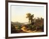 Trasimeno: a View of Lake Trasimeno, Italy, 1874-Guido Agostini-Framed Giclee Print