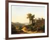 Trasimeno: a View of Lake Trasimeno, Italy, 1874-Guido Agostini-Framed Giclee Print