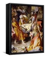 Trasporto Di Cristo Al Sepolcro-Federico Barocci-Framed Stretched Canvas