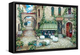 Trattoria Di Lugano-Roger Duvall-Framed Stretched Canvas