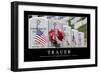 Trauer: Motivationsposter Mit Inspirierendem Zitat-null-Framed Photographic Print