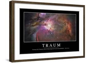 Traum: Motivationsposter Mit Inspirierendem Zitat-null-Framed Photographic Print