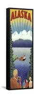 Trav Alaska Whitecap Mountains-null-Framed Stretched Canvas