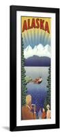 Trav Alaska Whitecap Mountains-null-Framed Giclee Print