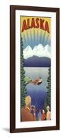 Trav Alaska Whitecap Mountains-null-Framed Giclee Print