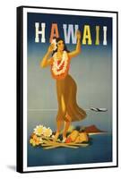 Trav Hawaii-null-Framed Stretched Canvas