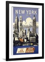 Trav Ny Aer Lingus-null-Framed Giclee Print