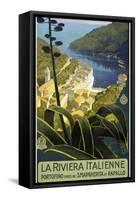 Trav Riviera Italienne-null-Framed Stretched Canvas