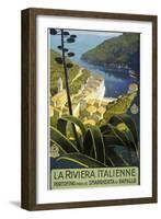 Trav Riviera Italienne-null-Framed Premium Giclee Print