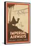 Travdel Poster for Imperial Airways-null-Framed Stretched Canvas