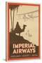 Travdel Poster for Imperial Airways-null-Stretched Canvas