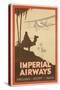 Travdel Poster for Imperial Airways-null-Stretched Canvas