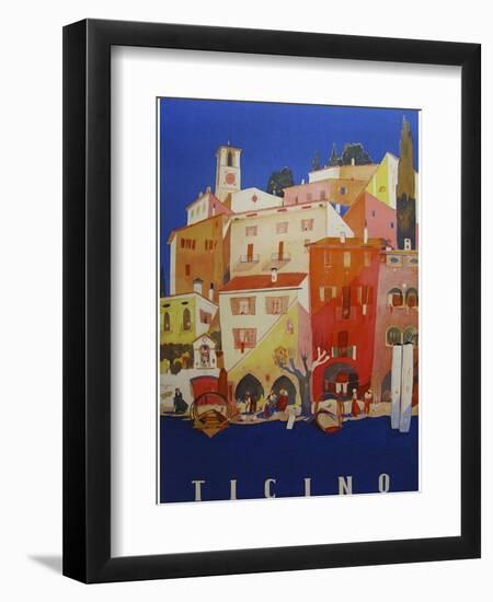 Travel 0100-Vintage Lavoie-Framed Giclee Print