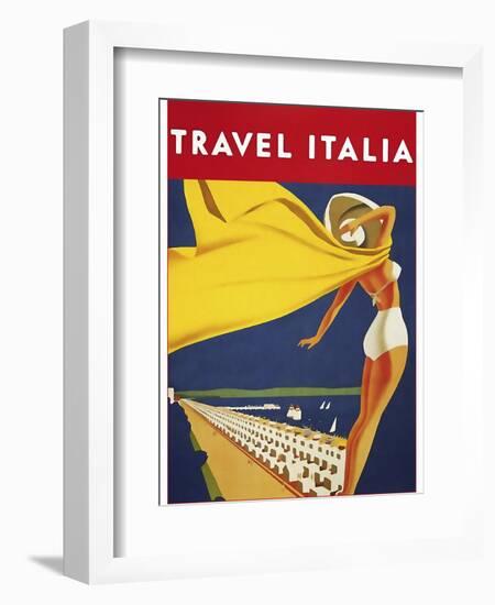 Travel 0144-Vintage Lavoie-Framed Giclee Print