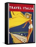 Travel 0144-Vintage Lavoie-Framed Stretched Canvas
