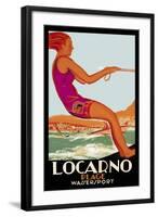 Travel 0214-Vintage Lavoie-Framed Giclee Print