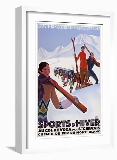 Travel 0216-Vintage Lavoie-Framed Giclee Print