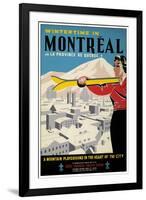 Travel 0245-Vintage Lavoie-Framed Giclee Print