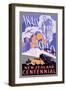 Travel 0249-Vintage Lavoie-Framed Giclee Print