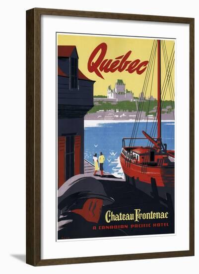 Travel 0262-Vintage Lavoie-Framed Giclee Print