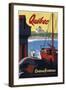 Travel 0262-Vintage Lavoie-Framed Giclee Print