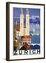 Travel 0280-Vintage Lavoie-Framed Giclee Print