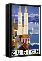 Travel 0280-Vintage Lavoie-Framed Stretched Canvas