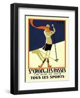 Travel 0315-Vintage Lavoie-Framed Giclee Print