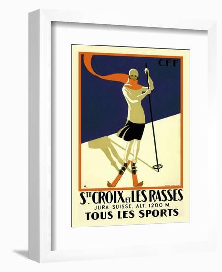 Travel 0315-Vintage Lavoie-Framed Giclee Print