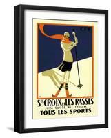 Travel 0315-Vintage Lavoie-Framed Giclee Print