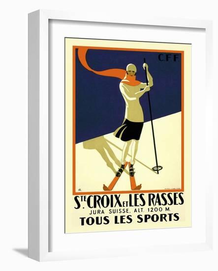 Travel 0315-Vintage Lavoie-Framed Giclee Print