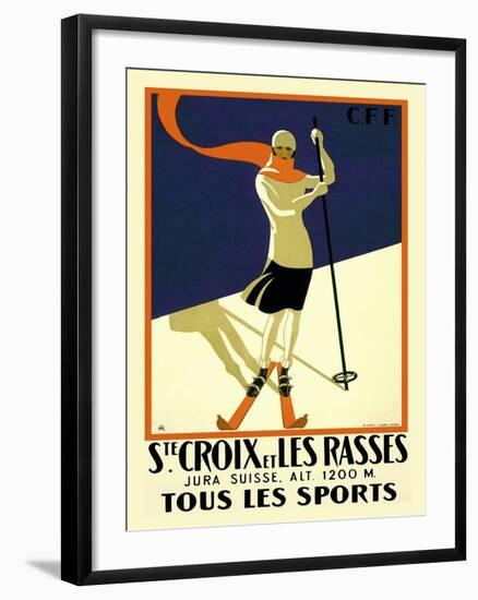 Travel 0315-Vintage Lavoie-Framed Giclee Print