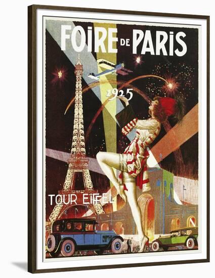 Travel 0318-Vintage Lavoie-Framed Premium Giclee Print