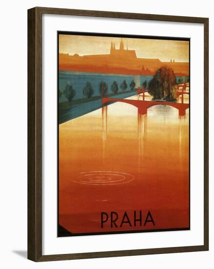 Travel 0338-Vintage Lavoie-Framed Giclee Print